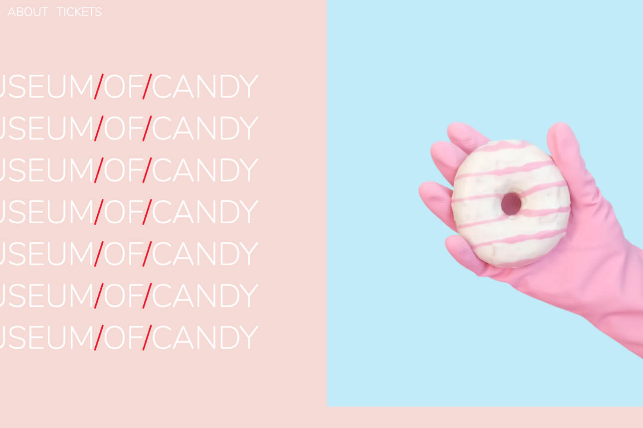 Candy Museum website
